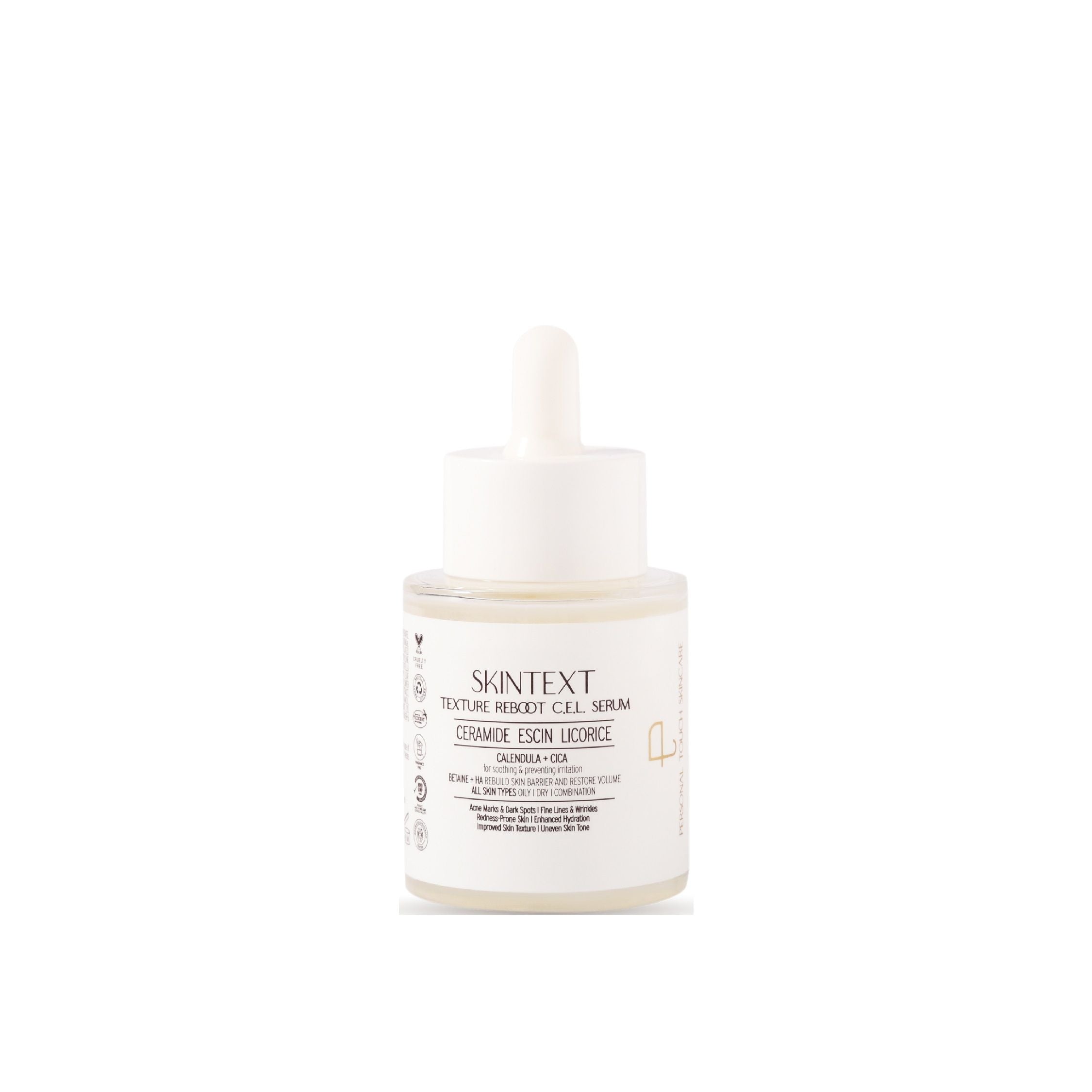 Personal Touch Skintext Texture Reboot C.E.L Serum for Smooth Skin,Brightening & Skin Glow