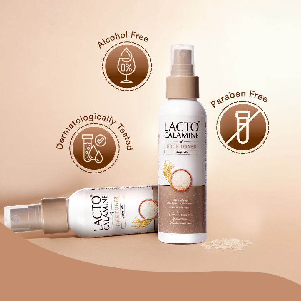 Rice Toner-Korean Glass Skin+ Smoothening Glow- Vitamin C, Glycolic Acid, Niacinamide