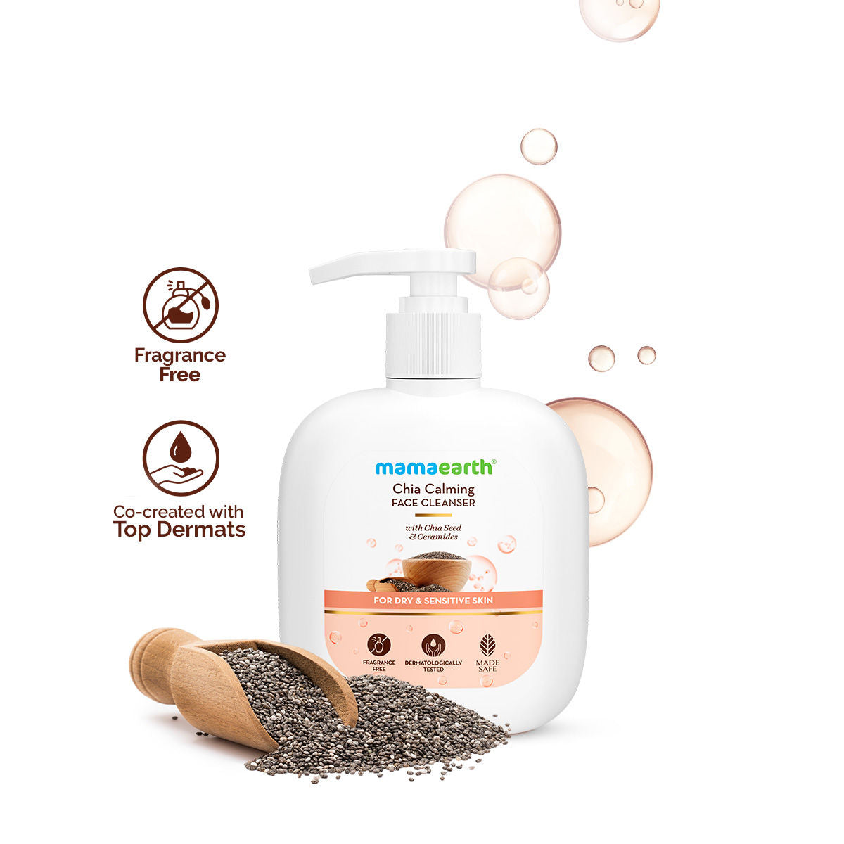 Chia Calming Face Cleanser for a Hydrated Glow