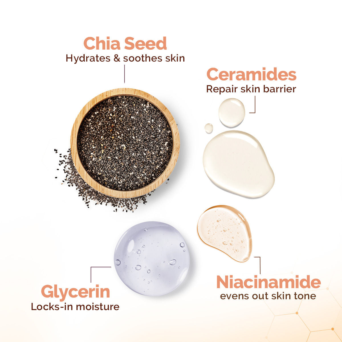 Chia Calming Face Cleanser for a Hydrated Glow