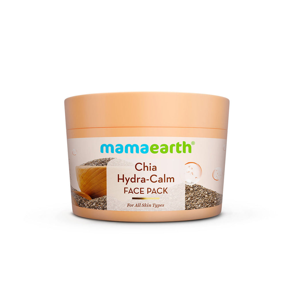Chia Hydra Calm Face Pack Niacinamide & Ceramides for Hydration, Glow & Skin Brightening