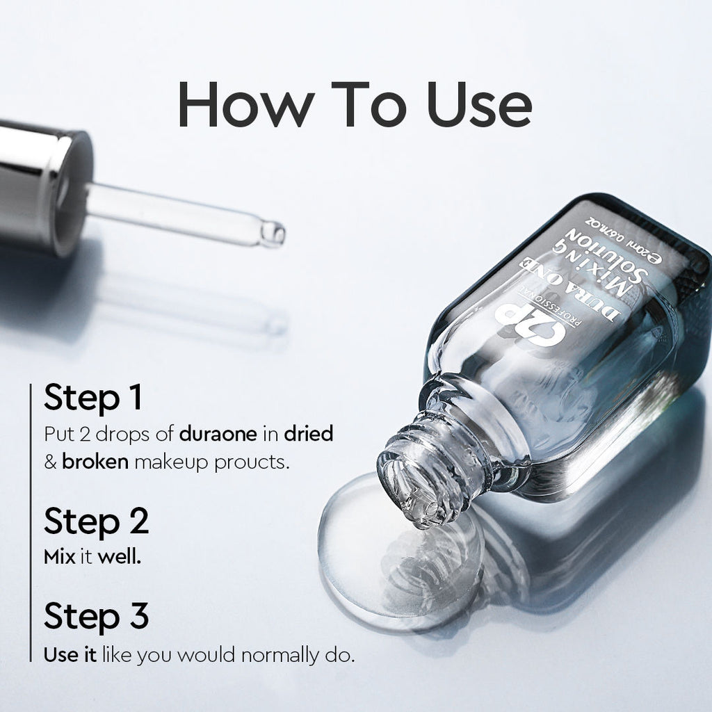 Duraone Makeup Mixing Liquid Solution | Fix Broken Makeup