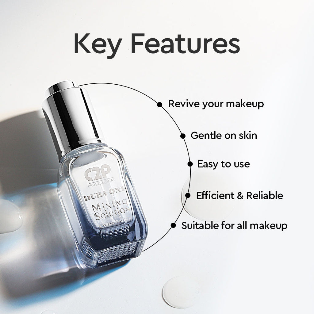 Duraone Makeup Mixing Liquid Solution | Fix Broken Makeup