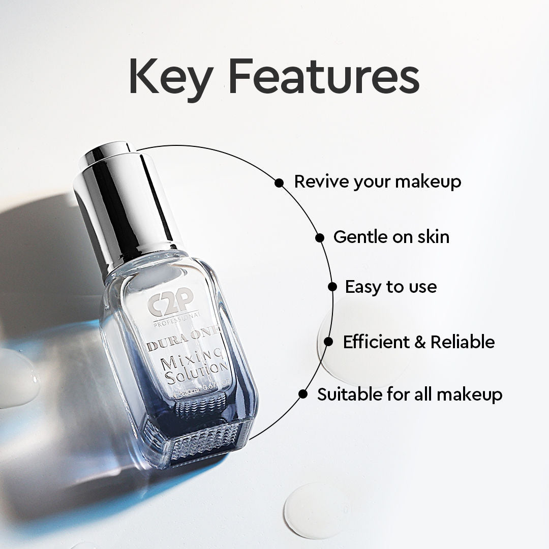 Duraone Makeup Mixing Liquid Solution | Fix Broken Makeup
