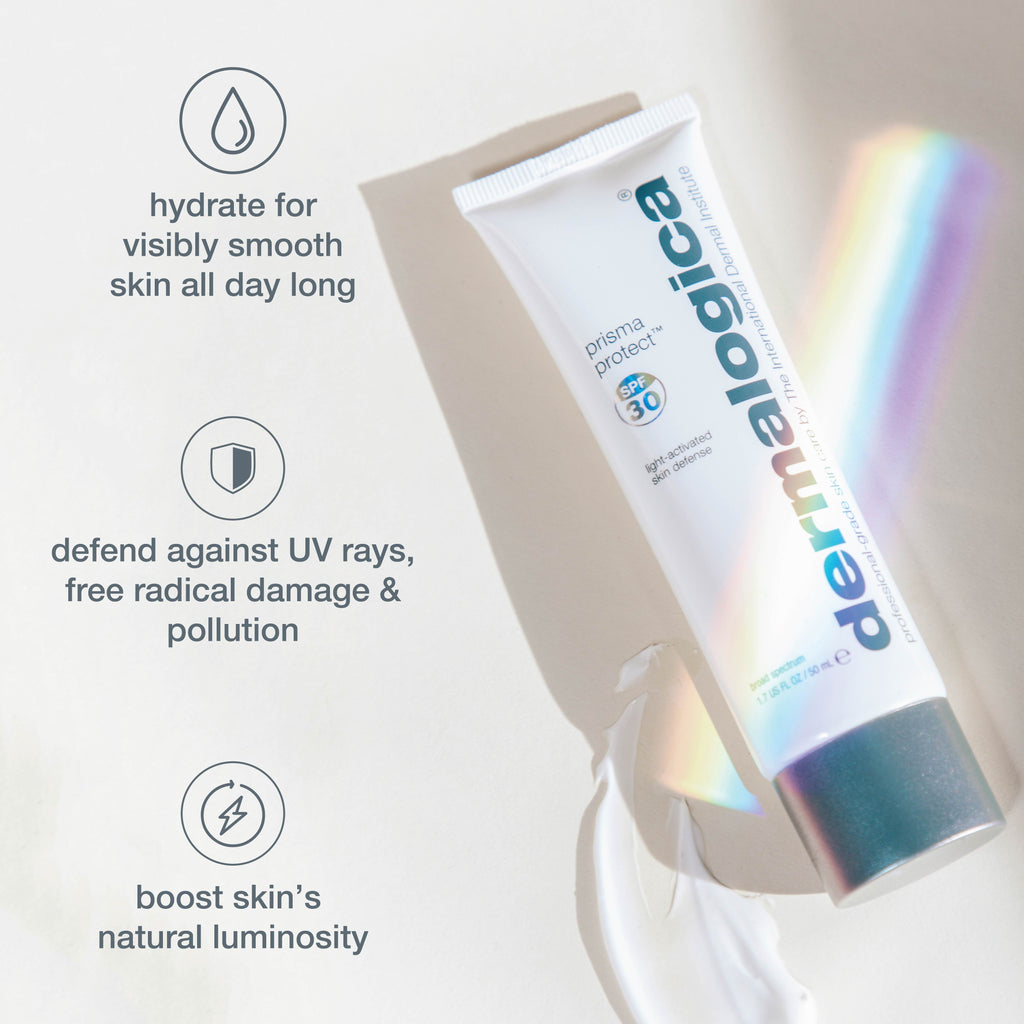 Prisma Protect SPF30 Face Moisturiser & Sunscreen With Sage & Green Tea