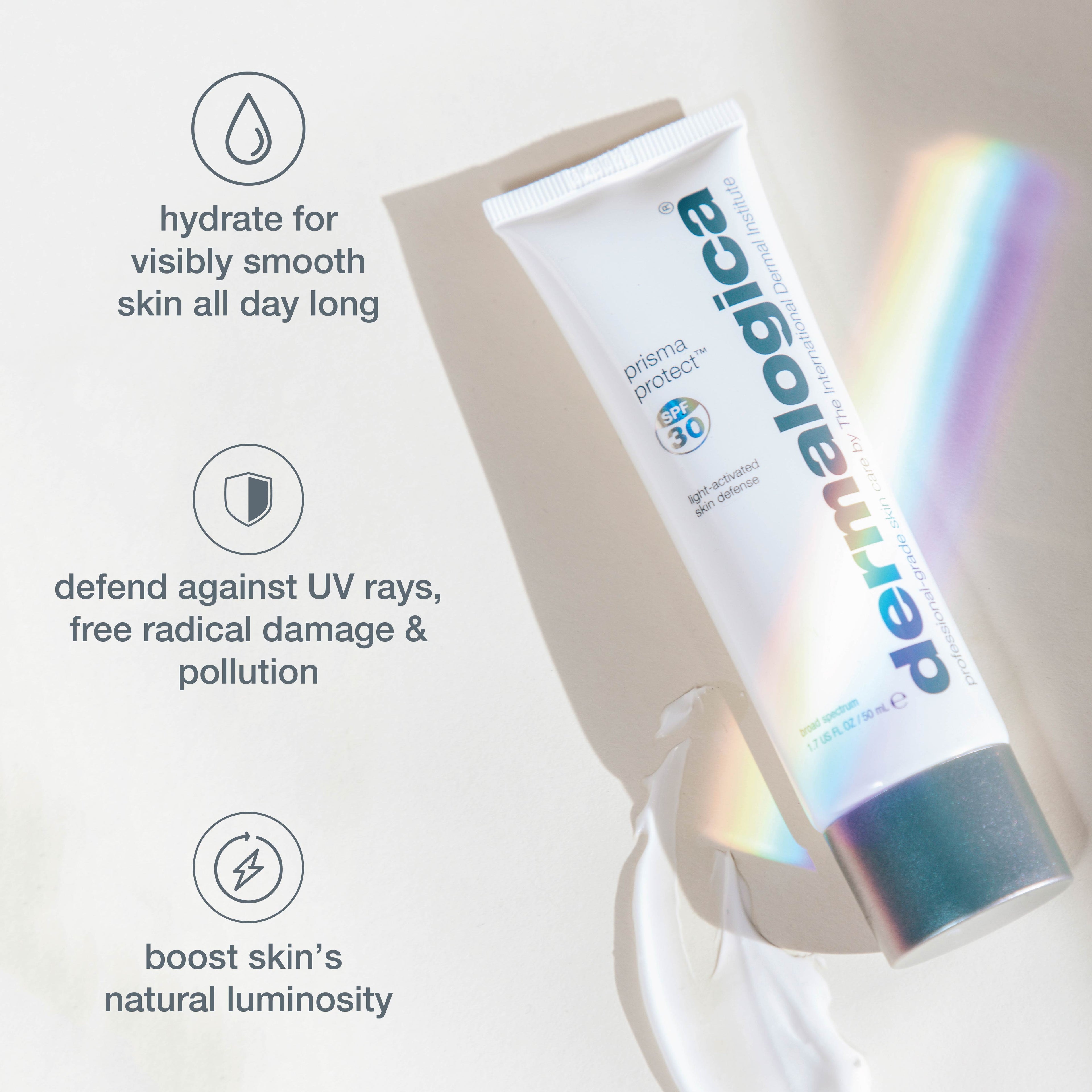 Prisma Protect SPF30 Face Moisturiser & Sunscreen With Sage & Green Tea