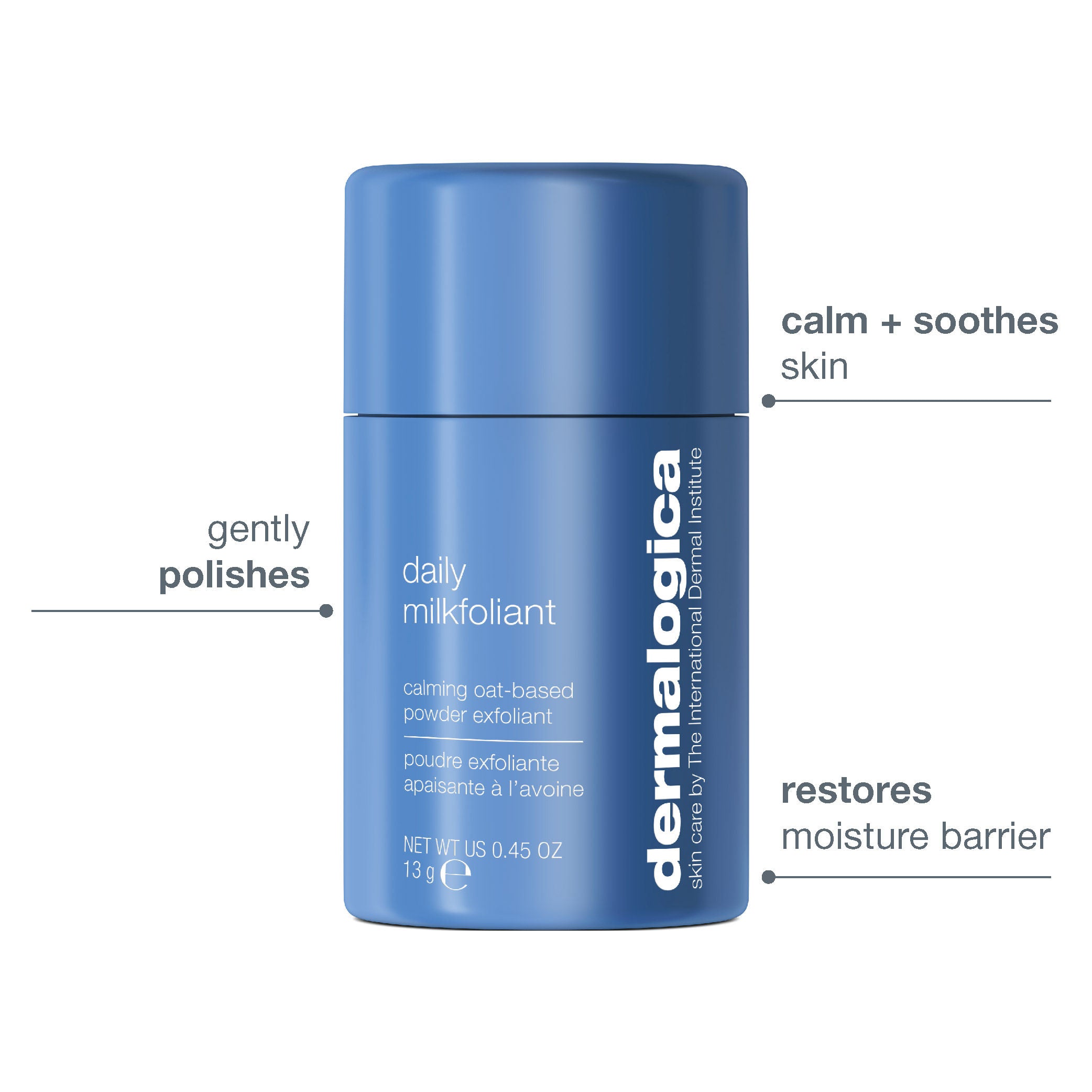 Daily Milkfoliant Gentle Oat-Based Powder Exfoliant Vegan