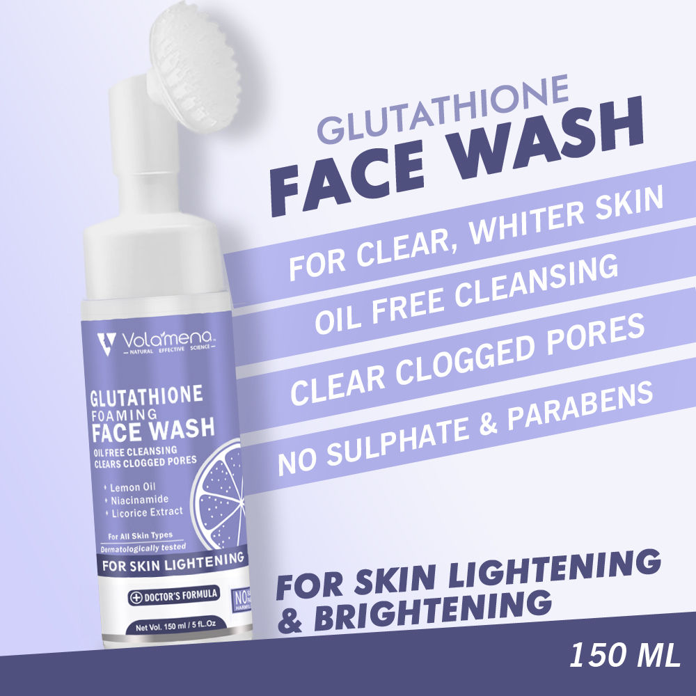 Glutathione Foaming Face Wash