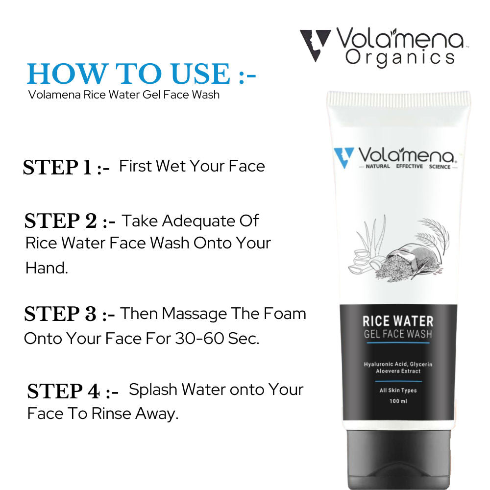 Rice Water Gel Face Wash