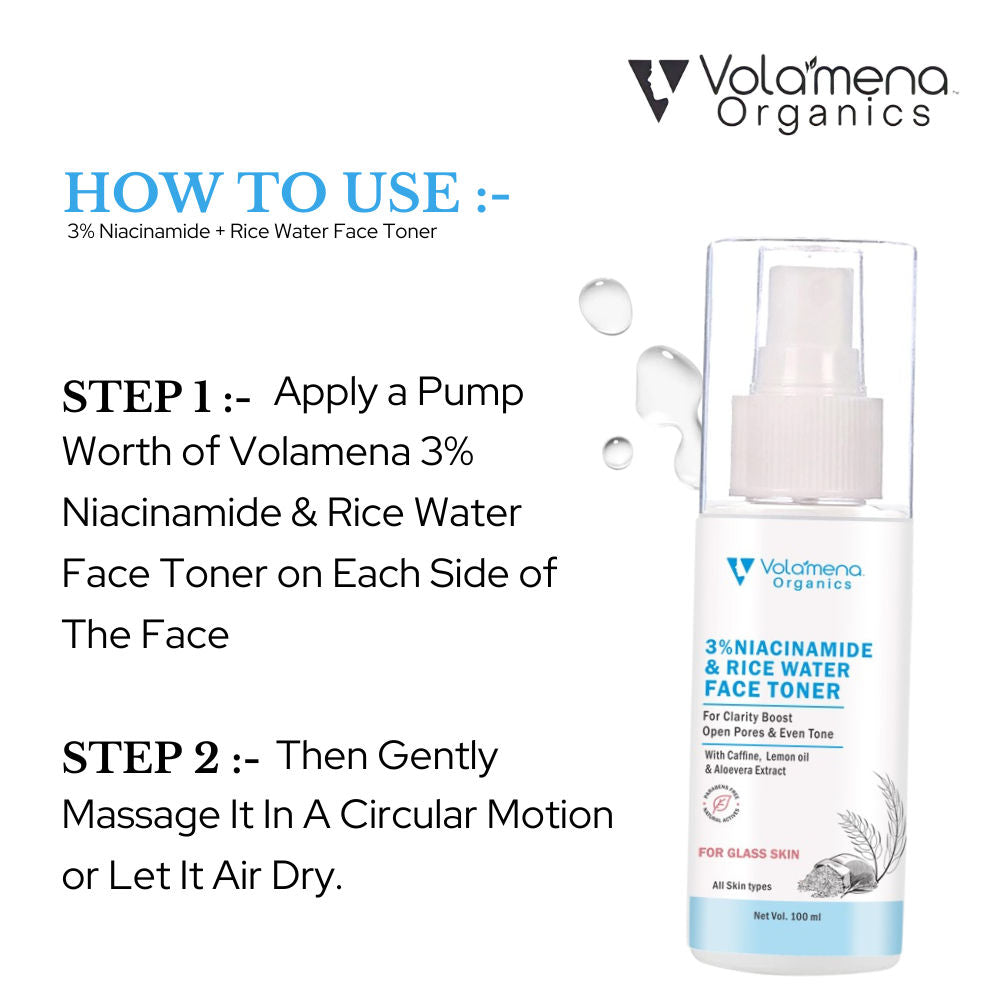 Niacinamide & Rice Water Face Toner