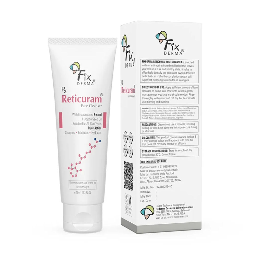 0.5% Retinol Reticuram Face Cleanser For All Skin Types