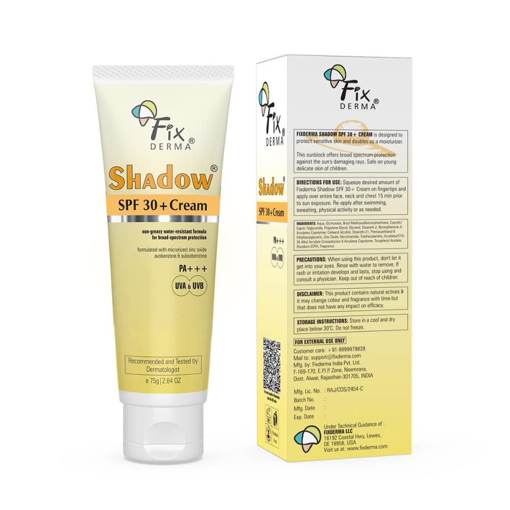 Shadow Sunscreen SPF 30+ Cream For Dry Skin