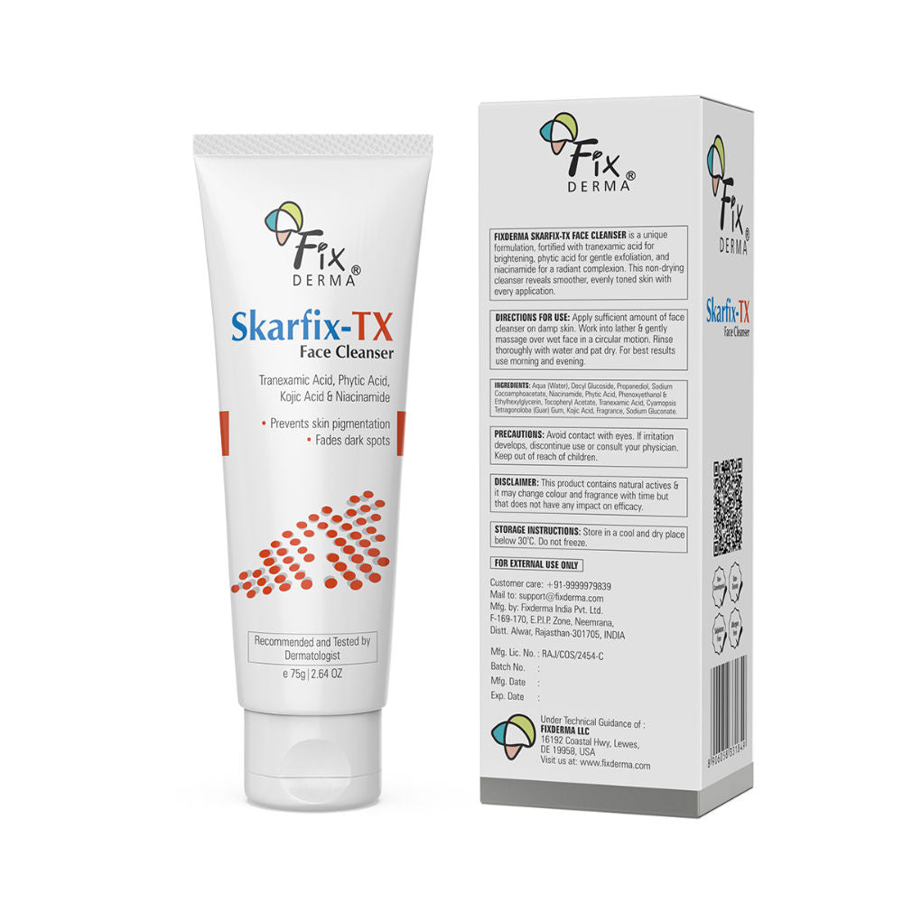 Skarfix-TX Kojic Acid Face Wash for Pigmentation Control with Tranexamic Acid