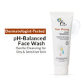 Non Drying Cleanser, soap-free & pH Balanced, Pore-Refining, Non-irritating cleanser