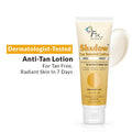 Shadow Tan Removal Lotion, Brightening & Revitalizing Face, Gentle Exfoliation