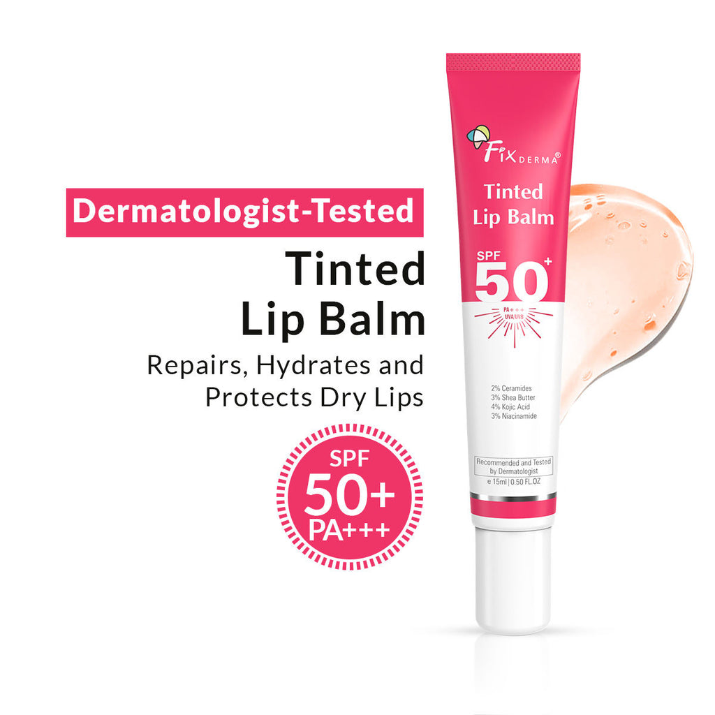 4% Kojic Acid Tinted Lip Balm SPF 50+