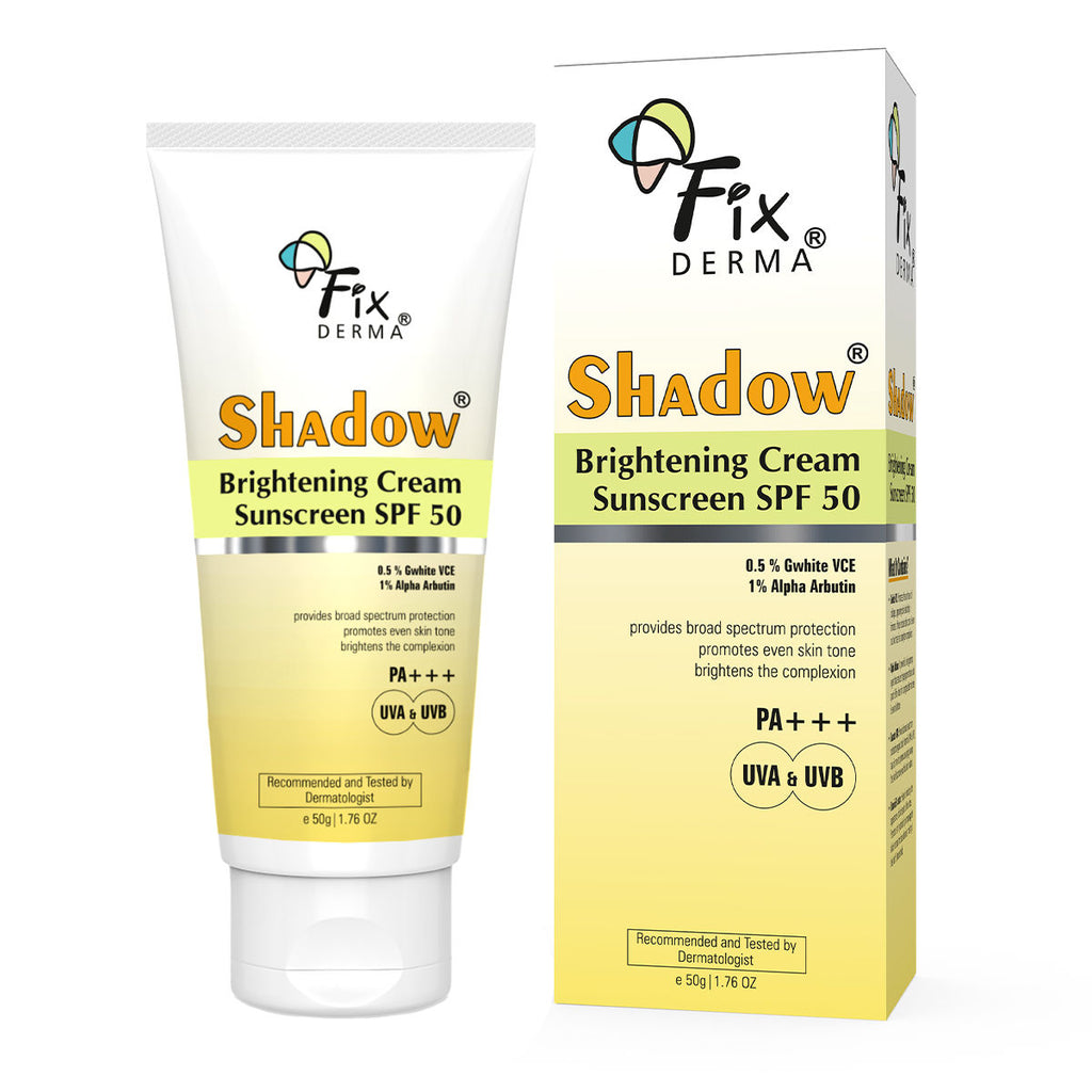 Shadow Brightening Sunscreen SPF 50 PA+++With Vitamin C Reduce Tan & Brightens
