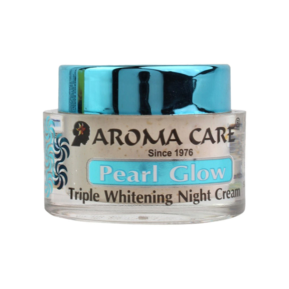 Pearl Glow Triple Whitening & Anti-Ageing Night Cream for All Skin Types
