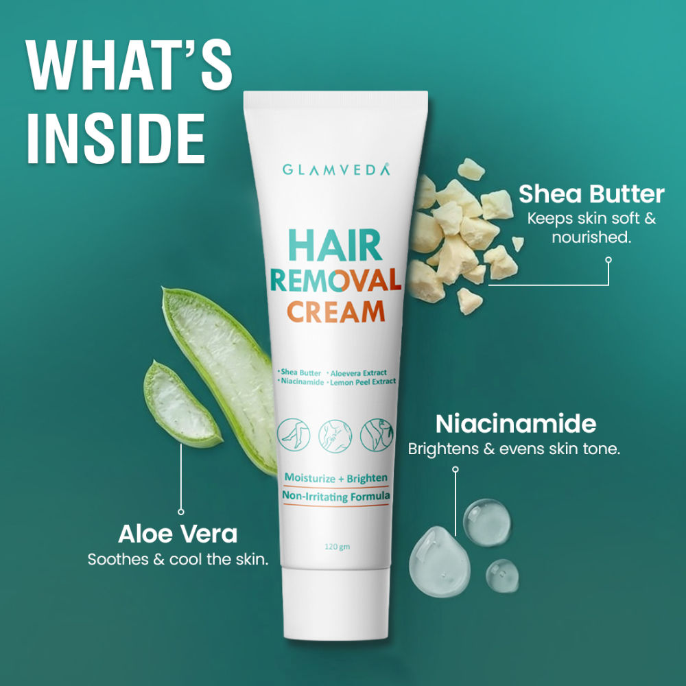 Hair Removal Cream Easy & Gentle Hair Removal Solution