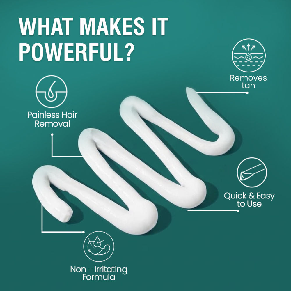 Hair Removal Cream Easy & Gentle Hair Removal Solution