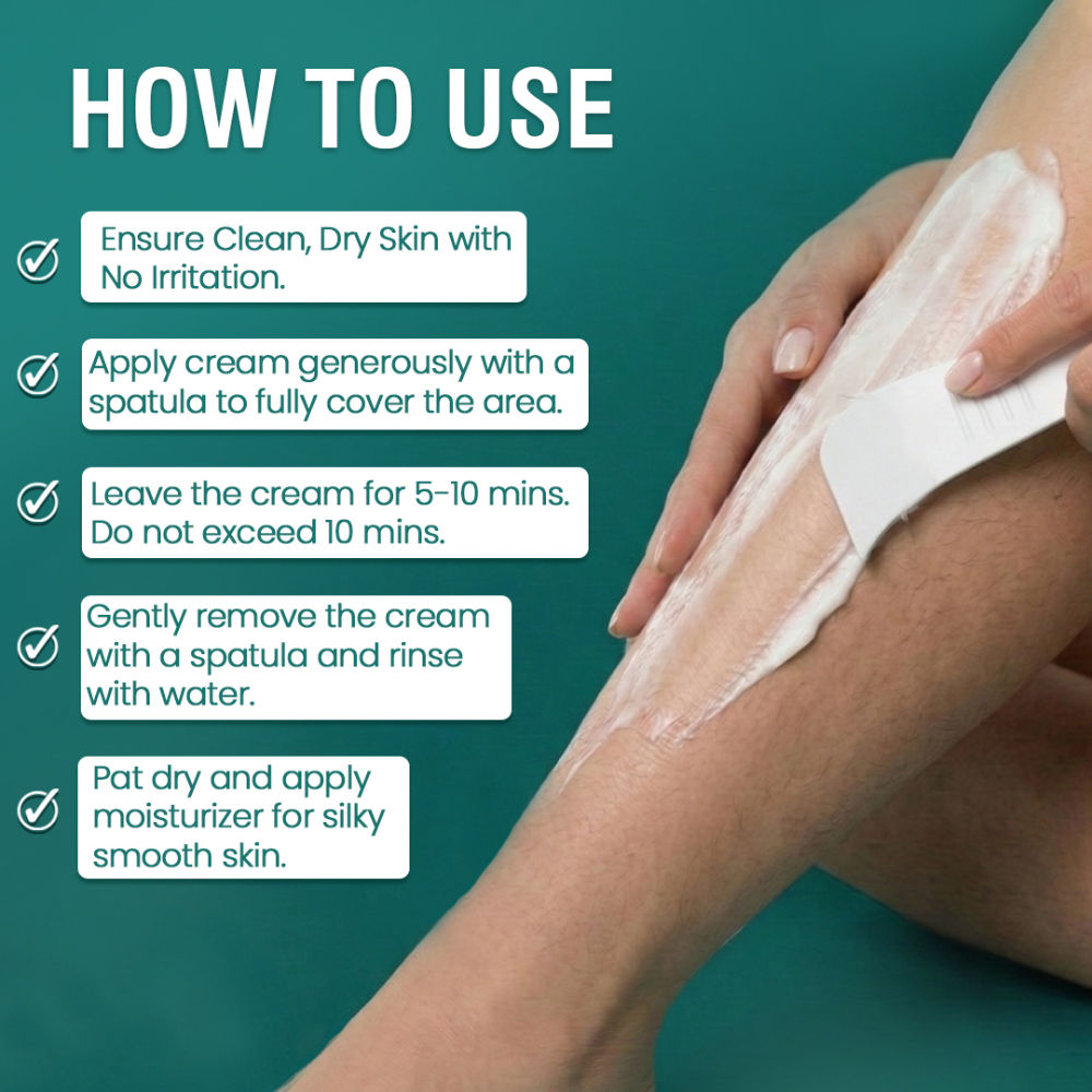 Hair Removal Cream Easy & Gentle Hair Removal Solution