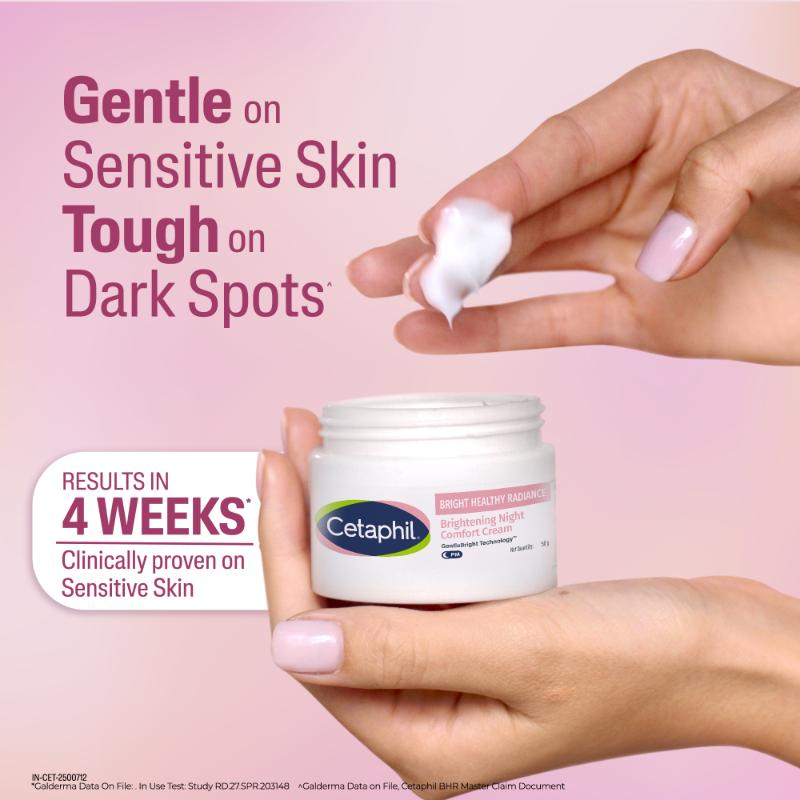 Bright Healthy Radiance Night Cream, with Niacinamide, Evens Skin Tone & Dullness