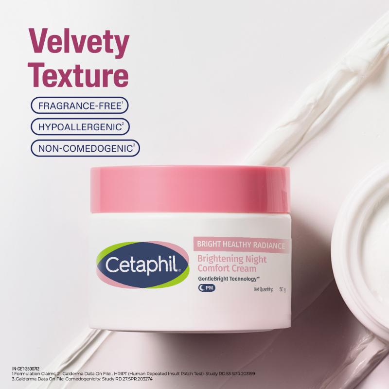 Bright Healthy Radiance Night Cream, with Niacinamide, Evens Skin Tone & Dullness