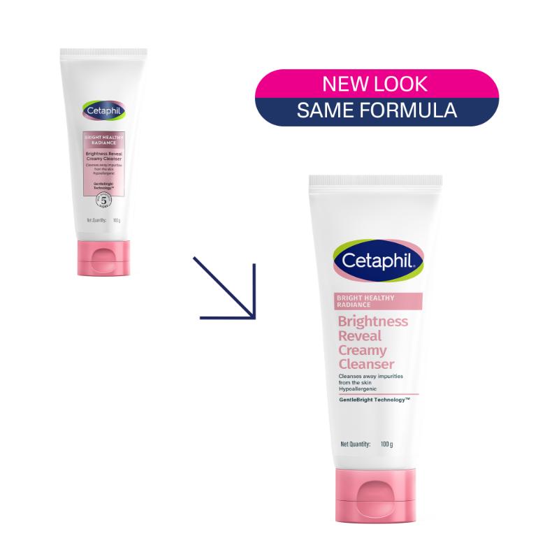Bright Healthy Radiance Creamy Cleanser, with Niacinamide, For Uneven Skin Tone