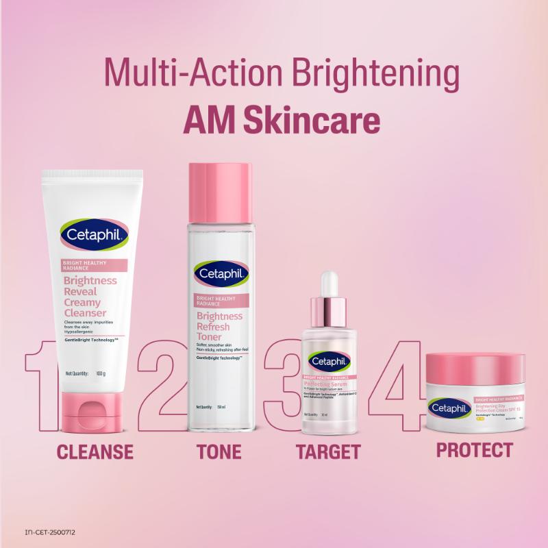 Bright Healthy Radiance Creamy Cleanser, with Niacinamide, For Uneven Skin Tone