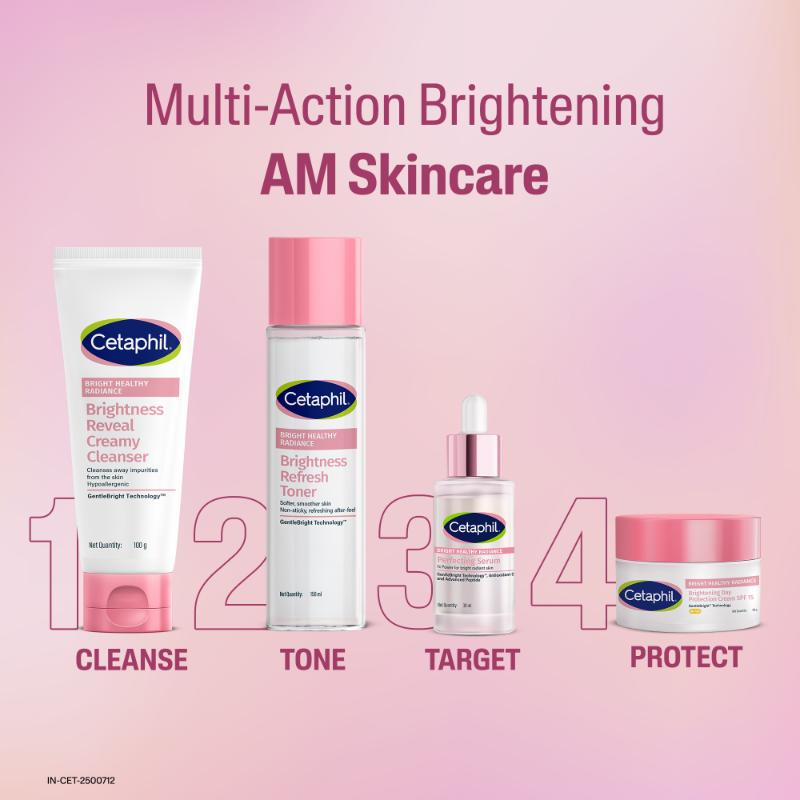 Bright Healthy Radiance Toner, with Niacinamide, For Brightening, Evens Skin Tone