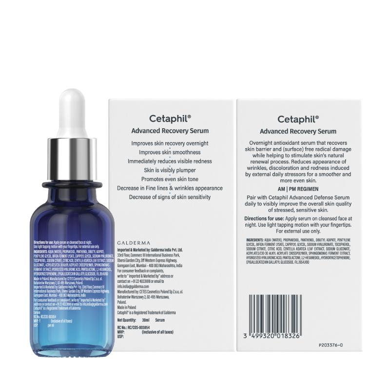 Advanced Recovery Serum with Gallic Acid, 2X Faster Barrier Repair