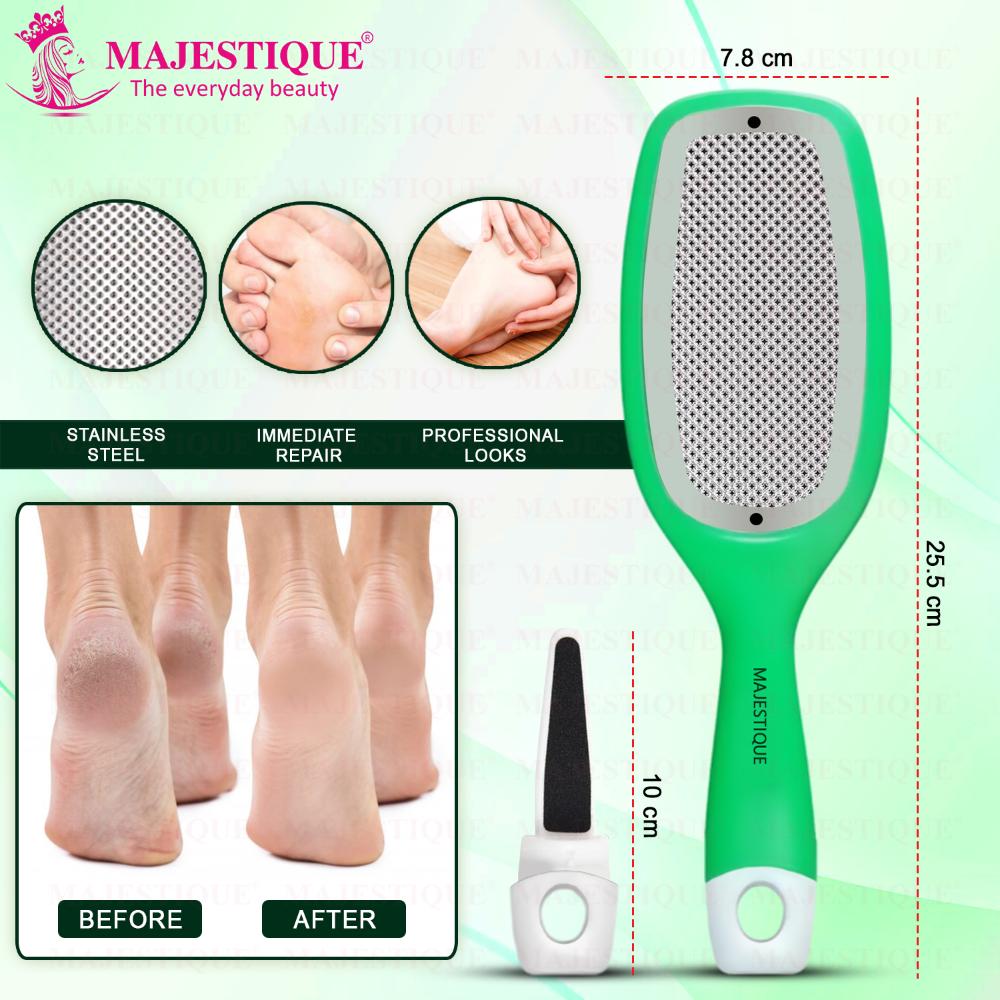 Foot Scraper With Attached Callus Remover