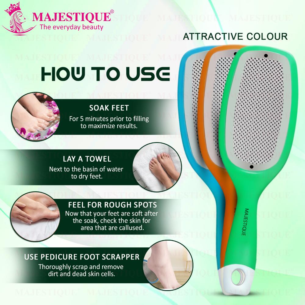 Foot Scraper With Attached Callus Remover