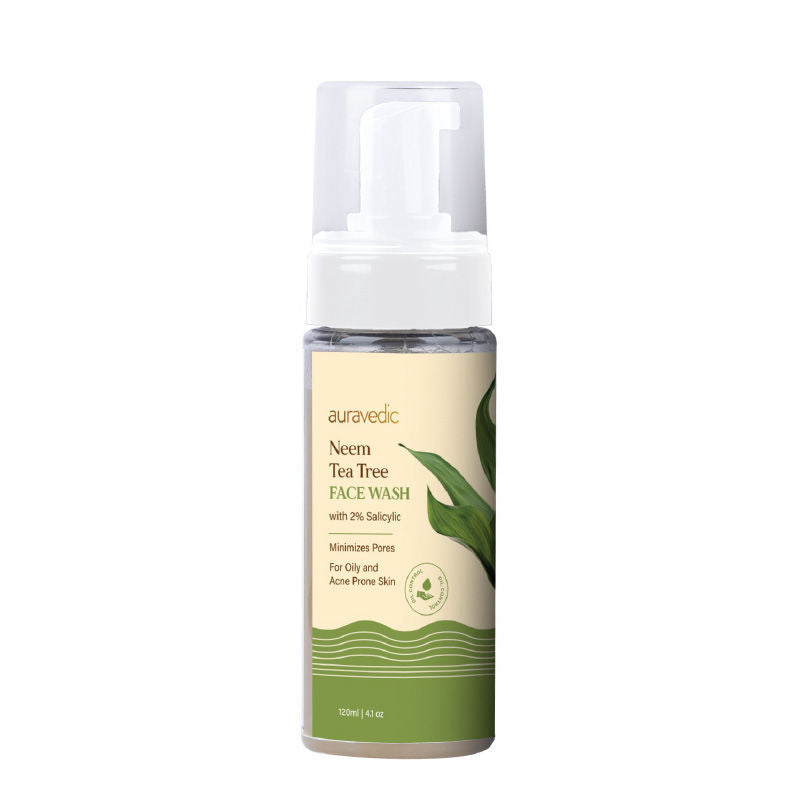 Neem & Tea Tree Face Wash For Oily And Acne Prone Skin Tea Tree Oil Salicylic Face Wash