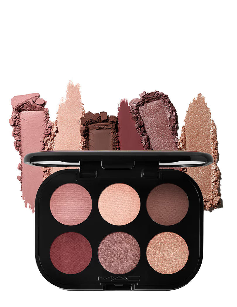 Connect In Colour Eye Shadow Palette X6 - Embedded In Burgundy