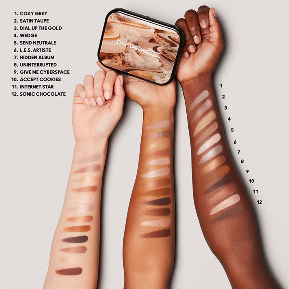 Connect In Colour Eye Shadow Palette X12