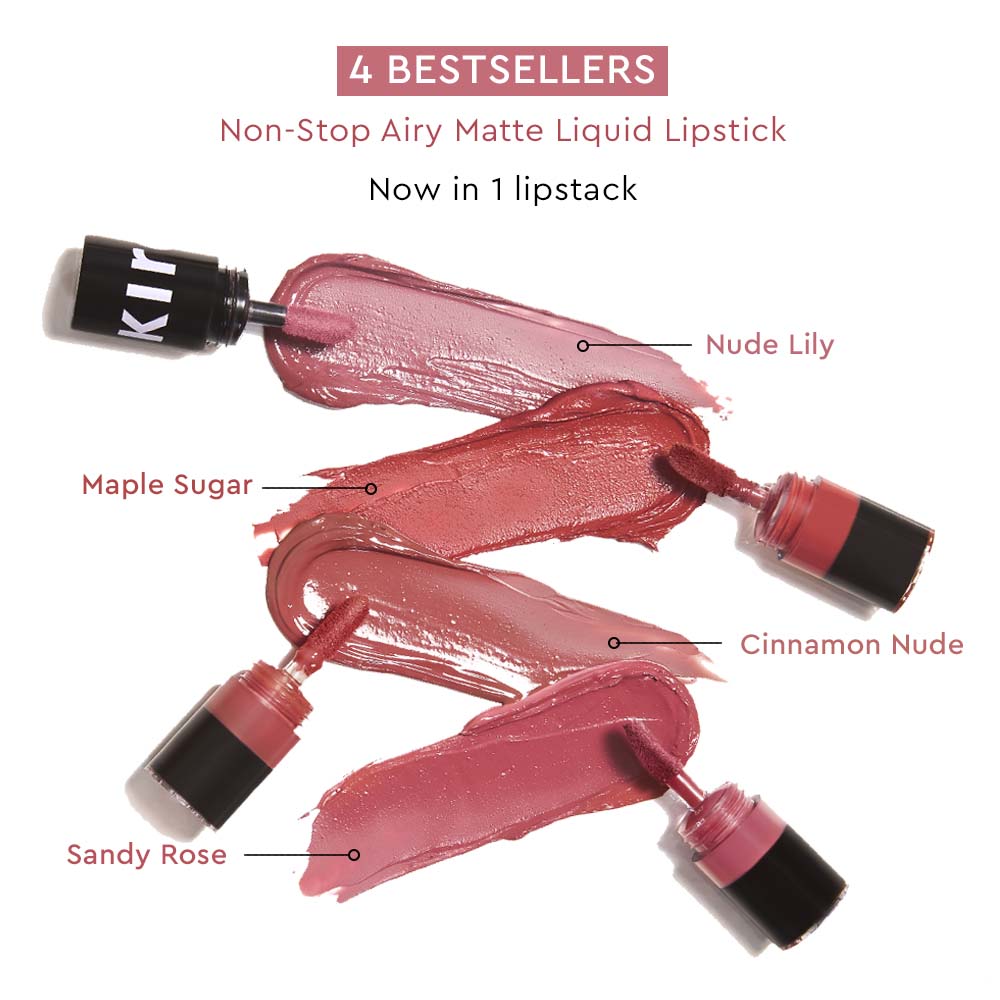 Four Play Non-Stop Airy Matte Liquid Lipstick