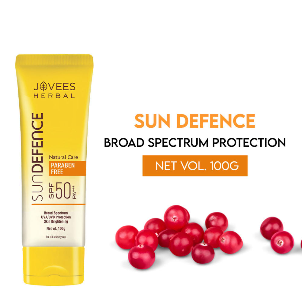 Herbal Sun Defence Cream SPF 50 PA+++ UVA/UVB Protection - 100g