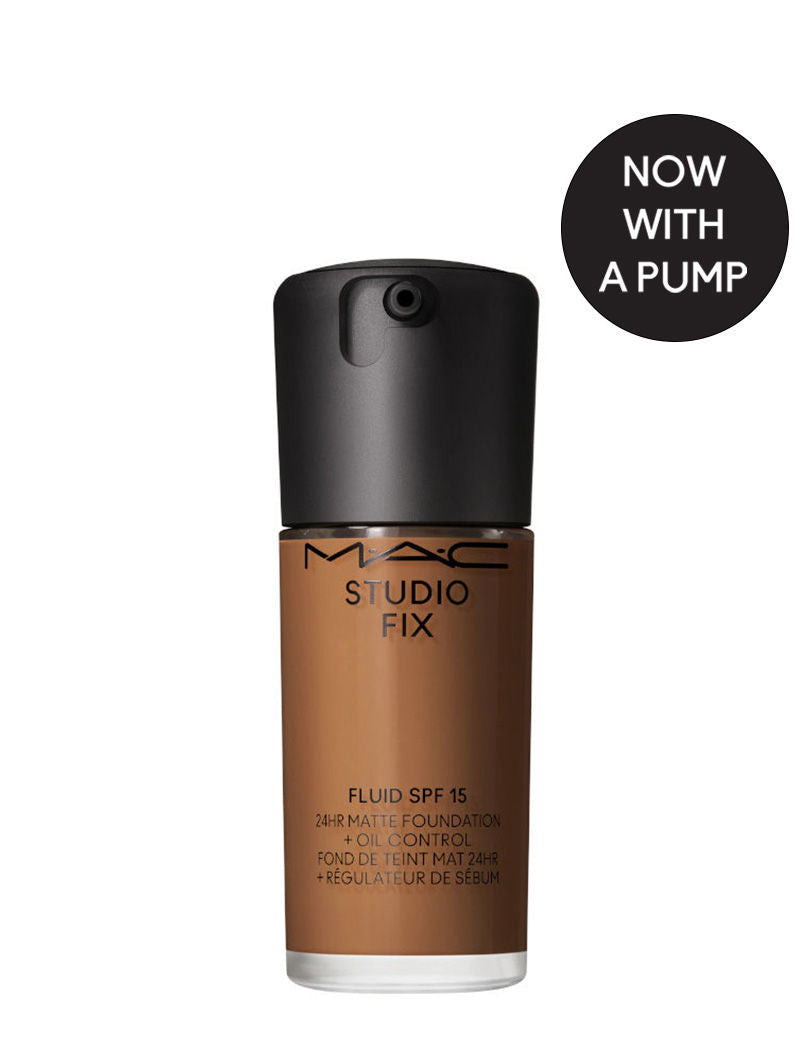 Studio Fix Fluid SPF 15 Soft Matte Foundation With Hyaluronic Acid - NC 60
