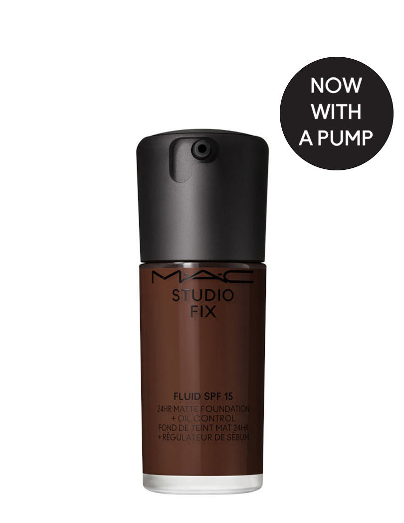 Studio Fix Fluid SPF 15 Soft Matte Foundation With Hyaluronic Acid - NW57