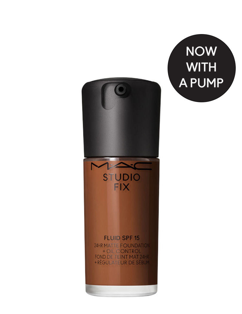 Studio Fix Fluid SPF 15 Soft Matte Foundation With Hyaluronic Acid - NW 48