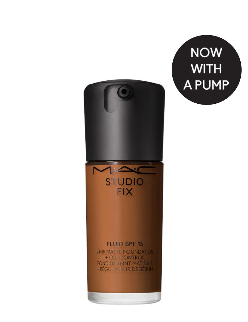Studio Fix Fluid SPF 15 Soft Matte Foundation With Hyaluronic Acid - C 55