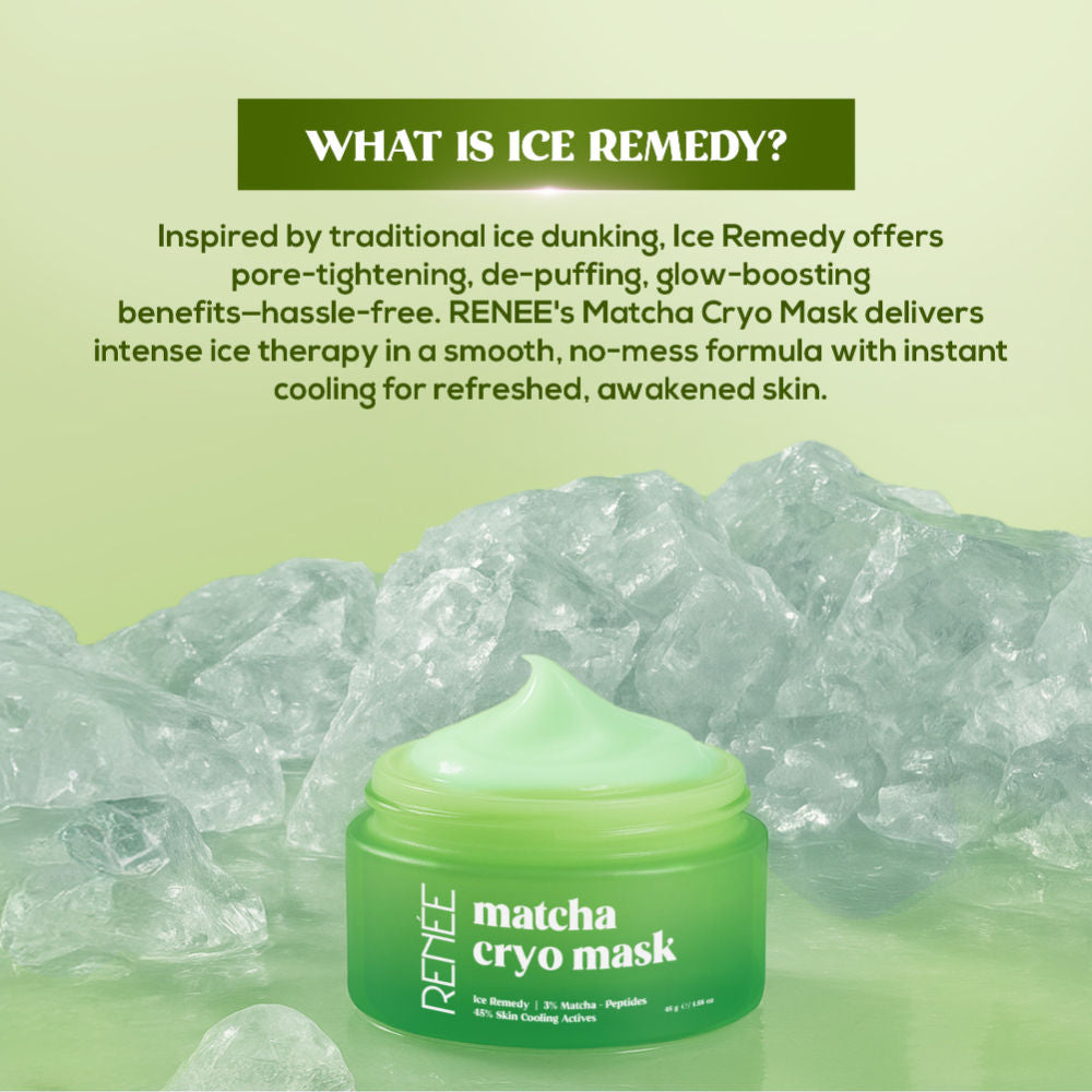 Matcha Cryo Face Cooling Mask