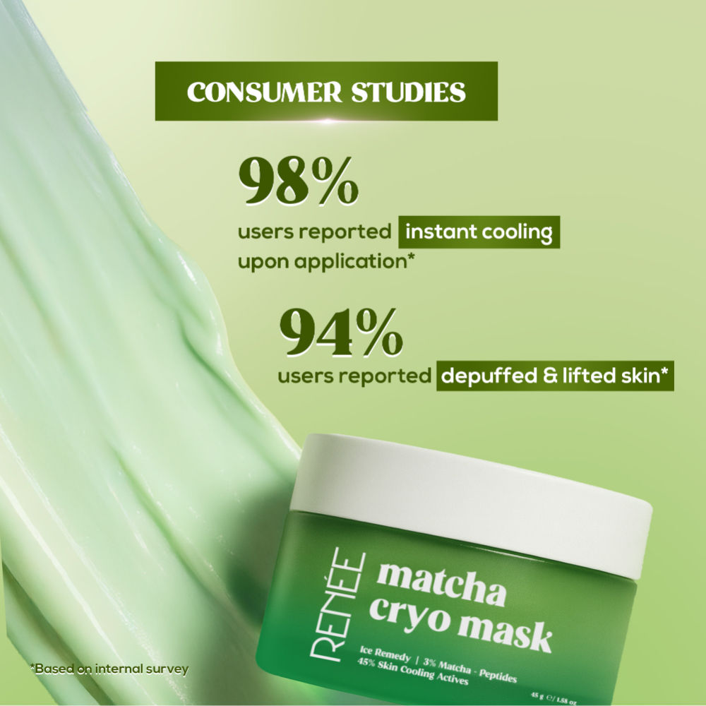 Matcha Cryo Face Cooling Mask