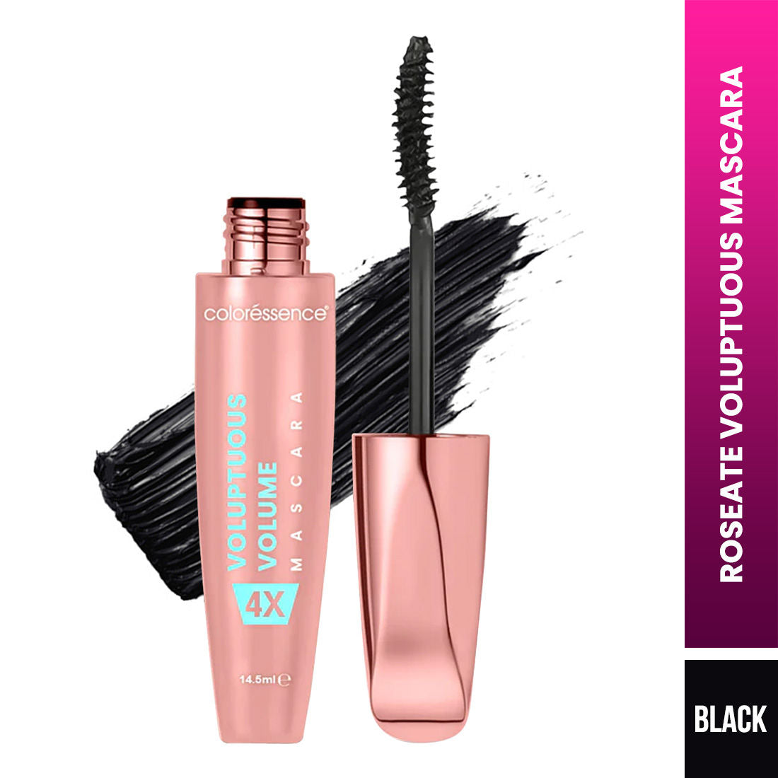 Roseate Voluptuous Mascara - Black