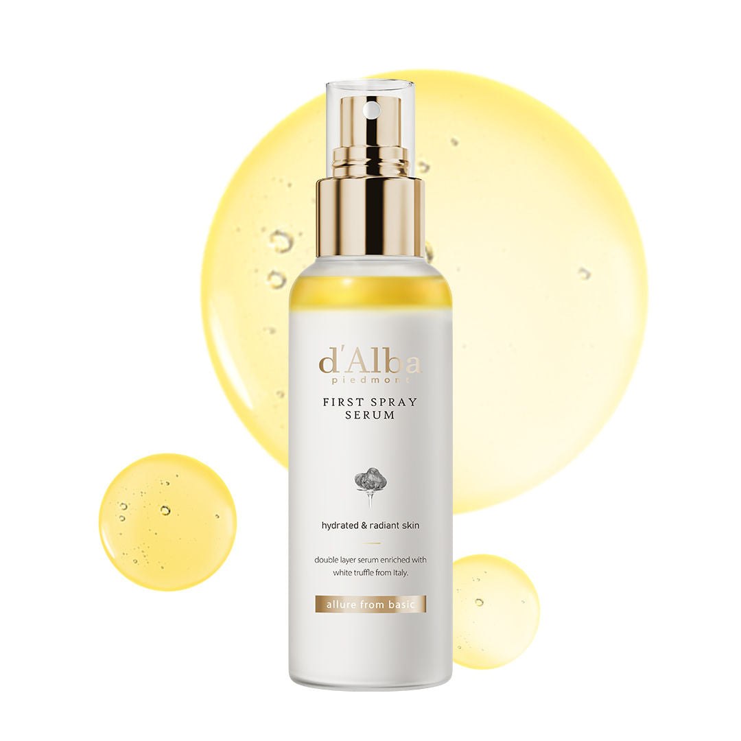 White Truffle First Spray Serum, Vegan, Non Comedogenic, Face Moisturizer