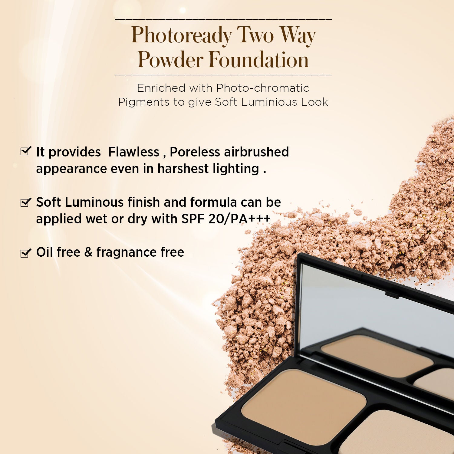 Photo Ready 2 Way Powder Foundation SPF 20
