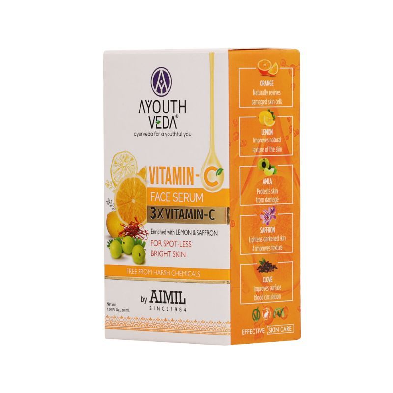 Vitamin-C Face Serum with 3X Vitamin-C & Saffron to Boost Glow & Even Skin Tone