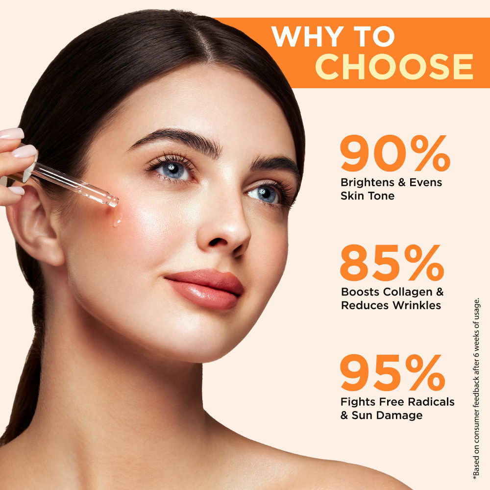30% Vitamin C Face Serum With Hyaluronic Acid – Skin Glowing & Brightening Serum