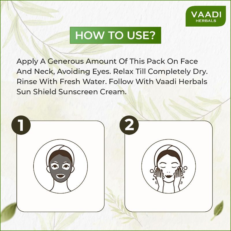 Vaadi Herbal Refreshing Fruit Pack with Apple, Lemon & Cucumber